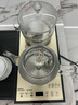 茶皇子全自动底部上水电热水壶茶台茶桌烧水壶玻璃烧水煮茶一体电磁炉茶具套装嵌入式茶艺炉自吸抽上水壶 1L 升级款高贵金 20X37CM 实拍图