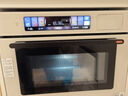 荣事达嵌入式蒸烤箱一体机家用蒸烤炖炸4合1炫彩大屏60L/78L大容量台嵌两用自清洁专业烘焙烤箱温湿智控 【304不锈钢内胆】彩屏68道菜谱45L【皓月白】 实拍图