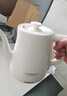 金灶（KAMJOVE） 茶艺专用泡茶烧水壶优雅长嘴电热水壶随手泡开水壶自动断电热水壶煮水壶家用1L 1L T-93（象牙白色） 实拍图