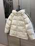 波司登25年冬季羽绒服90绒女士修身短款休闲加厚连帽休闲百搭外套 实拍图