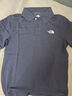 The North Face北面短袖Polo男户外舒适透气棉T恤上新87UX 藏青色/8K2 S 实拍图