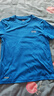 鸿星尔克（ERKE）童装男女童圆领短袖儿童夏季运动针织衫T恤浮潜蓝165 实拍图