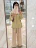 蕉下（beneunder）防晒衣女宽松百搭防紫外线出行AL417布丁黄均码 实拍图