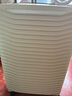 新秀丽（Samsonite）行李箱25英寸拉杆箱简约大波浪箱旅行箱KJ1浅灰绿托运密码箱 实拍图