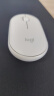 罗技（Logitech）LOGITECH PEBBLE鼠标 无线蓝牙鼠标 办公静音鼠标 女性鼠标对称鼠标 鹅卵石造型 米白色 实拍图