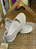 斯凯奇（Skechers）单鞋女鞋夏季透气舒适一脚蹬平底浅口轻便休闲鞋工作鞋100686 实拍图