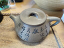 雅沁韵陶顺清纯手工景舟石瓢紫砂壶宜兴原矿蟹壳青泡茶壶家用功夫茶具 景舟石瓢壶-300cc 实拍图