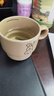 可爱卡通小狗叠叠杯宿舍家用陶瓷杯水杯牛奶杯子早餐马克杯 咖色 1个 280ml 狗狗咖啡叠叠杯 实拍图