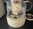 World Kitchen康宁全玻璃养生壶恒温壶煮茶壶煮茶器1L办公室家用花茶壶烧水壶电热水壶煮水壶（茶漏炖盅升级款） 实拍图