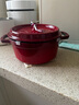 珐宝（staub）厨房好物法国进口珐琅铸铁锅樱桃红22cm双耳煲汤锅 40509-825 实拍图