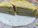 鲜京采【榴莲＞38%】猫山王榴莲千层蛋糕420g 6寸 零食糕点情人节礼物 实拍图