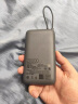 小米（MI）小米自带线充电宝 20000 22.5W 深灰可上飞机 多彩便携   iPhone安卓可用 实拍图