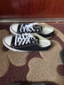 匡威（Converse）官方All Star经典帆布男女低帮休闲运动鞋黑色101001 101001/黑色 39 实拍图