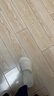 百慕倾臣亚麻拖鞋女小香风四季居家居室内外新款轻便吸汗透气情侣凉拖鞋男 白色 38-39 适合37-38 实拍图