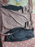 斯泊恩瑜伽服套装女短袖专业健身运动服跑步训练高级感普拉提紧身速干衣 藕粉短袖+长裤(二件套) XL （120-140斤） 实拍图