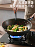炊大皇 炒锅不粘锅少油烟加大平底多用煎炒锅32cm 磁炉通用健康JK74041 实拍图