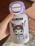 杯具熊（BEDDYBEAR）开口笑双饮盖儿童保温杯带吸管水杯316钢大容量保温壶600ML酷洛米 实拍图
