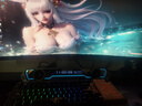 漫步者花再Halo PixelBar字幕歌词音响电脑桌面音箱 自定义屏幕长条有线音箱蓝牙6.0RGB灯效 破界黑 实拍图