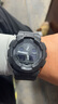 卡西欧（CASIO）G-SHOCK 黑武士双显大表盘运动防水手表 黑夜骑士 GA-100-1A1DR 实拍图