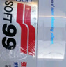 SOFT99丽彩汽车蜡白色车去污蜡 抛光蜡打蜡划痕修复养护蜡 日本进口 实拍图