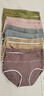 纯棉内裤女石墨烯抗菌裆大码中高腰成人三角裤透气收腹舒适简约 纯棉抗菌5条（随机颜色） XXL（125-150斤） 实拍图