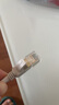 绿联六类纯铜网线 CAT6类千兆网络高速连接线 电脑宽带8芯双绞线 POE供电成品跳线灰白色8米25029 实拍图