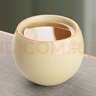 真迹汝窑品茗杯开片可养主人杯大容量陶瓷杯单杯米黄茶杯功夫茶具配件 米黄汝窑禅定杯 实拍图
