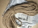 栋梁鸟麻绳绳子装饰批发手工猫咪抓剑细粗diy装饰水管编织线墙面材料照 6毫米10米（捆装） 实拍图