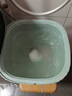 奥特优（AOTEYOU）迷你折叠洗衣机小型内衣内裤洗衣机清洗机专用洗袜子机洗袜子神器半全自动可脱水婴儿便携洗脱一体 【中号绿色】强劲电机+自动定式+排水管 实拍图