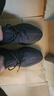 UKBA柏宜椰子鞋男350莆田男软底运动跑步情侣鞋休闲男鞋子 黑天使【蓝盒三杠】 44 实拍图