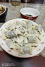 湾仔码头荠菜猪肉水饺1320g66只早餐食品速食面点生鲜速冻饺子 实拍图