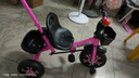 星孩儿童三轮车1-3-2-6岁大号宝宝婴儿手推车脚踏自行车幼儿园童车 高配彩轮+推把 粉色 实拍图