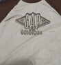 Gap男女装夏季撞色插肩袖logo圆领短袖T恤宽松上衣463174 卡其色 3XL (185/108A)亚洲尺码 实拍图