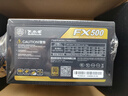 大水牛（BUBALUS）额定500W FX500金牌台式电脑主机电源（80PLUS认证/主动式PFC/宽幅/背线/12CM智能温控风扇） 实拍图