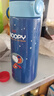 史努比(Snoopy)儿童保温杯316不锈钢男女小学生水杯户外便携提手杯壶幼儿园宝宝大容量杯子 500ml 7031太空蓝 实拍图