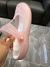 华美健步洞洞鞋女防滑包头凉拖鞋海边沙滩鞋柔软果冻鞋HM2136浅粉37 实拍图