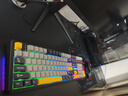 狼蛛（AULA）F108pro客制化机械键盘有线/蓝牙/无线三模连接Gasket结构五层填充 RGB灯效 108键 游戏办公键盘 面包小熊】键帽+F108pro摩卡慕斯-焦糖拿铁轴 实拍图