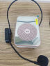 索爱（soaiy） S350UHF无线小蜜蜂扩音器教师专用蓝牙音箱音响防啸叫TF卡U盘喇叭麦克风导游闹钟户外便携式 金 实拍图
