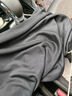 阿迪达斯短袖男2025夏季运动亲肤透气轻薄速干T恤 黑/白  L  实拍图