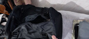 梵者干湿分离健身包手提旅行包男运动斜挎包大容量短途出差行李收纳袋 黑色升级加厚款 实拍图