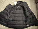 网易严选中国大鹅x燕云联名款地表强温90白鹅绒短款派克羽绒服-30℃抗寒 A款25秋冬-润泽黑 XL 实拍图