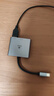 毕亚兹 Type-C转hdmi/USB3.0/PD扩展坞苹果电脑转换器macbook 转接头手机接投影仪显示器拓展坞USB-C分线 实拍图