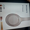 索尼（SONY）WH-1000XM4 无线智能降噪 头戴耳机 蓝牙5.0（1000XM3升级款）铂金银 高考祝福礼物 实拍图