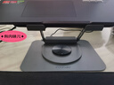 方正Founder笔记本电脑支架 带扩展坞HUB散热USB集线器360°旋转无极升降悬空立式适用苹果联想拯救者显示增高 实拍图