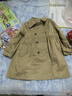 戴维贝拉（DAVE＆BELLA）2025新款大童女装中大童风衣外套儿童大衣女童秋季小女孩秋天 卡其色【常规款】 120 cm（建议身高110-120cm） 实拍图
