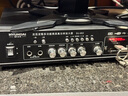 HYUNDAI现代SU-902定压大功率功放机120W蓝牙公共广播吸顶音响喇叭壁挂音箱插U盘家庭影院功率放大器 黑色 实拍图