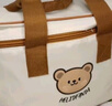 沃德百惠（WORTHBUY）小熊便当包饭盒袋子铝箔加厚上班族学生外带手提餐冷藏盒保温袋 小熊：手提保温袋【小号】 2L 实拍图