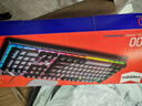 银雕(YINDIAO) K500键盘彩包升级版 机械手感 游戏背光电竞办公 USB外接键盘 全尺寸 黑色混光有线键盘 实拍图