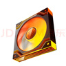 骨伽 灵镜V2 PRO 反叶黑色12cm机箱风扇 ARGB/5V3P神光同步/小4P-PWM调速/液压轴承/标配减震垫 实拍图