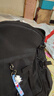 袋鼠（KANGAROO）男士双肩包大容量背包电脑包初中生高中生大学生书包女行李旅行包 黑色升级款++太空人挂件 实拍图